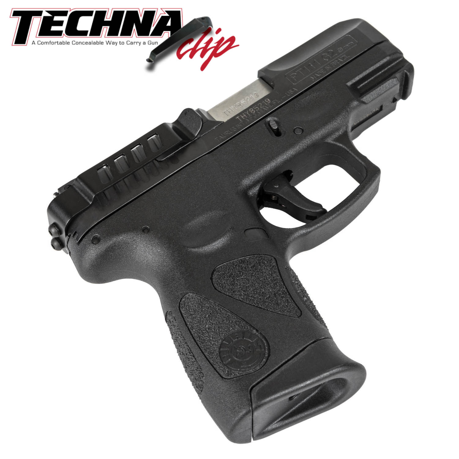 Bear Spray Techna Clip PT111 G2/709 Slim Ambidextrous Black (G2BA