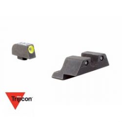 Trijicon HD Night Sight Set Yellow Front Outline For Glock Pistols