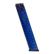 ETS 9mm Translucent Blue Magazine for Glock Pistols, 31 Round