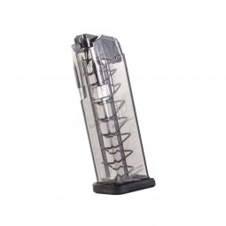 ETS 9mm Limited Capacity Translucent Magazine for Glock G19 & G26, 10 Round