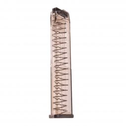 ETS 10mm Translucent Magazine for Glock Pistols, 30 Round