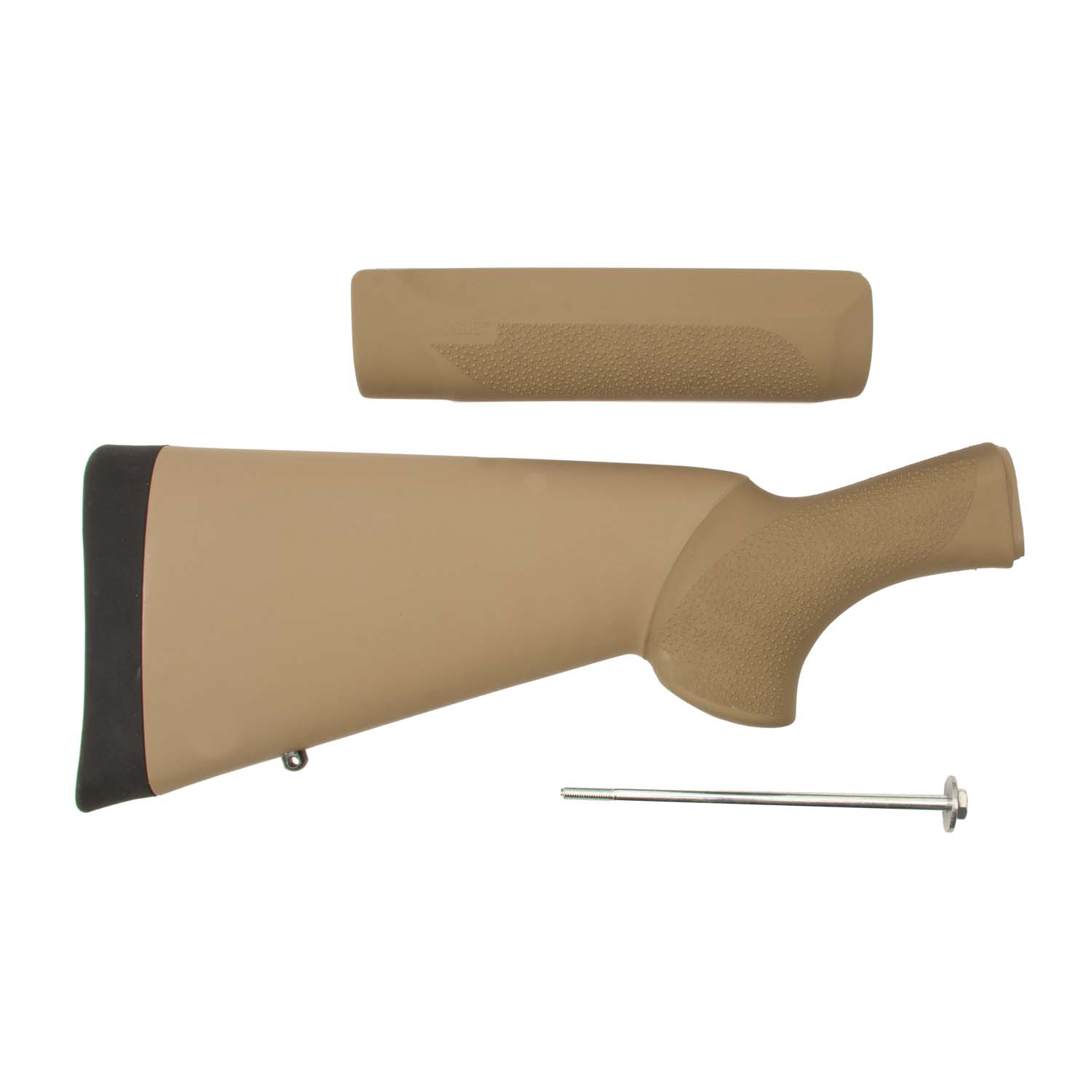Hogue Remington 870 12 Gauge Overmolded Stock & Forend Set, FDE: MGW