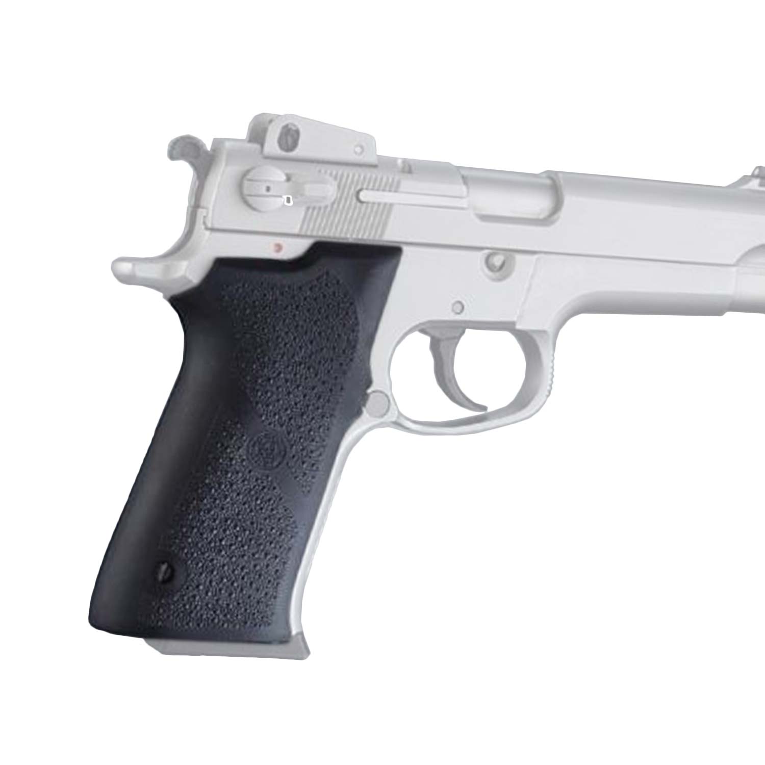 Hogue Smith & Wesson 5900 Series Rubber Grips, Black: MGW