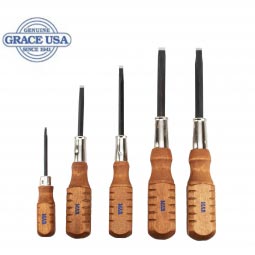 Grace USA 5 Piece Marlin Screwdriver Set