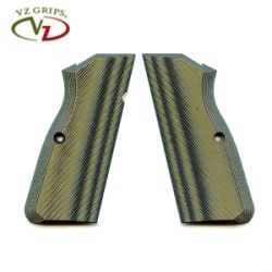 VZ Grips Browning Hi Power 320s Dirty Olive Grips