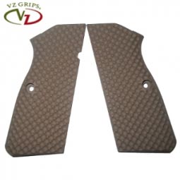 VZ Grips Browning Hi Power G10 Earth Brown Gunner Grips