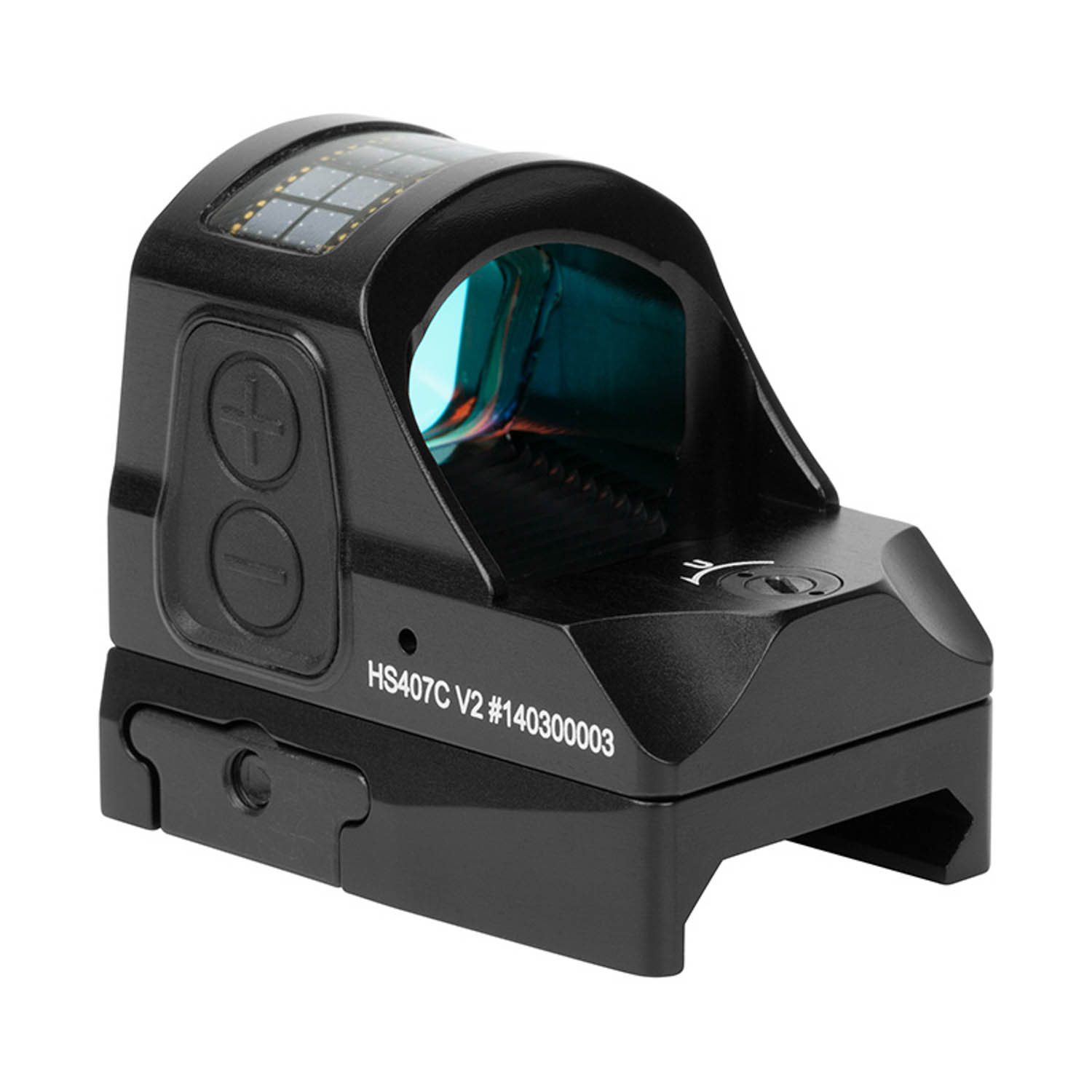 Holosun HS407C-V2 Open Reflex Pistol Red Dot Sight, 2 MOA Dot: MGW
