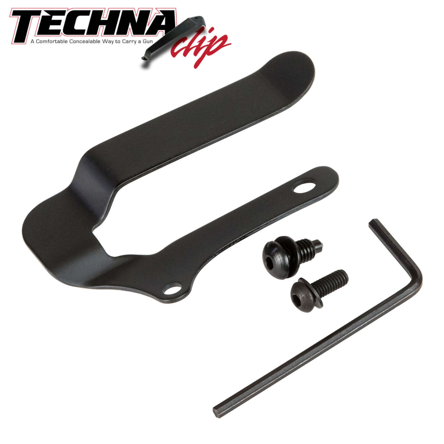 S&W Revolver J-Frame Concealed Carry Gun Clip (Silver) TK