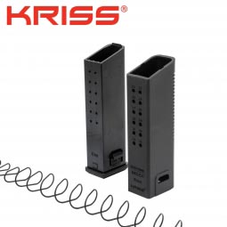 Kriss Vector MagEx2 Kit +18 Round for Glock G20 10mm magazines, Black