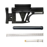LUTH-AR MBA-1 Rifle Stock with Buffer Tube Assembly, Black