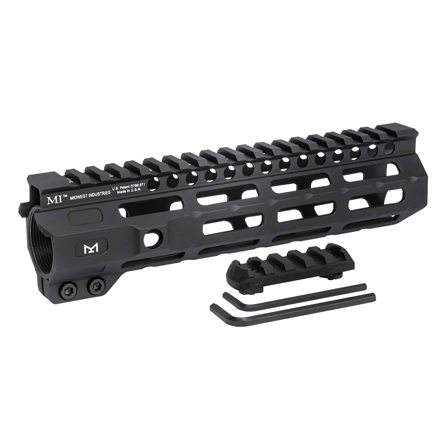 Midwest Industries Ar 15 Combat Rail M Lok Handguard 8 Black Mgw Midwest Industries Ar 15 Combat Rail M Lok Handguard 8 Black Mgw