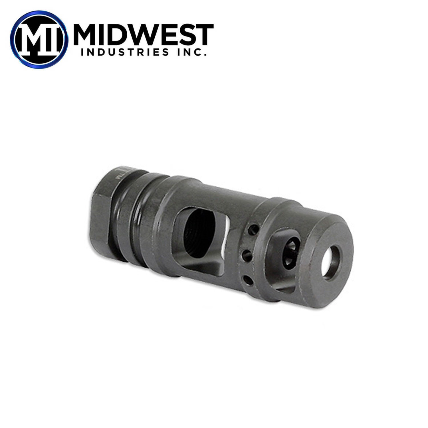Midwest Industries Ar 15 Two Chamber Muzzle Brake 5 56 223 1 2 28 Threads Mgw Midwest Industries Ar 15 Two Chamber Muzzle Brake 5 56 223 1 2 28 Threads Mgw