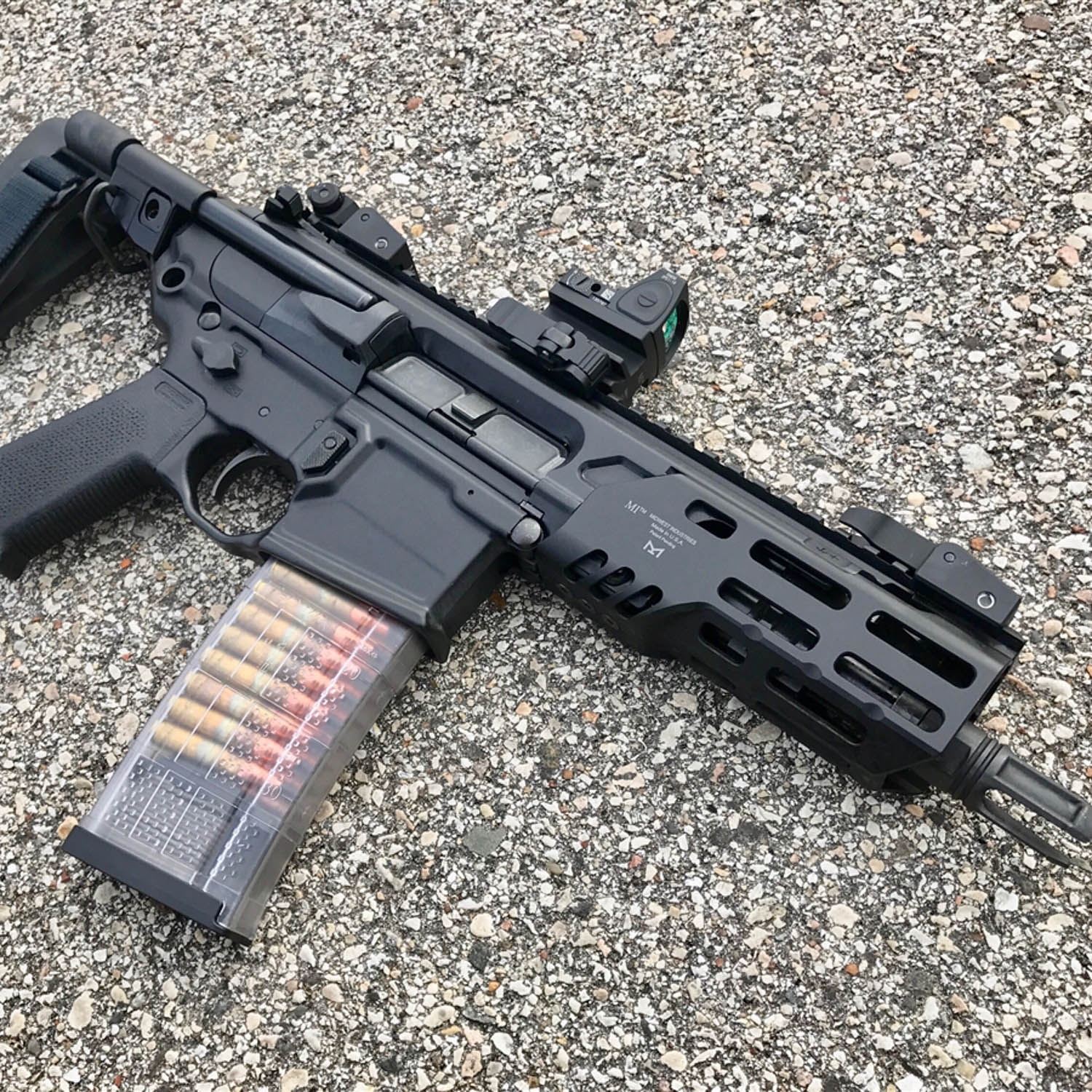 Midwest Industries Sig Sauer Rattler Handguard, M-LOK, 5.25