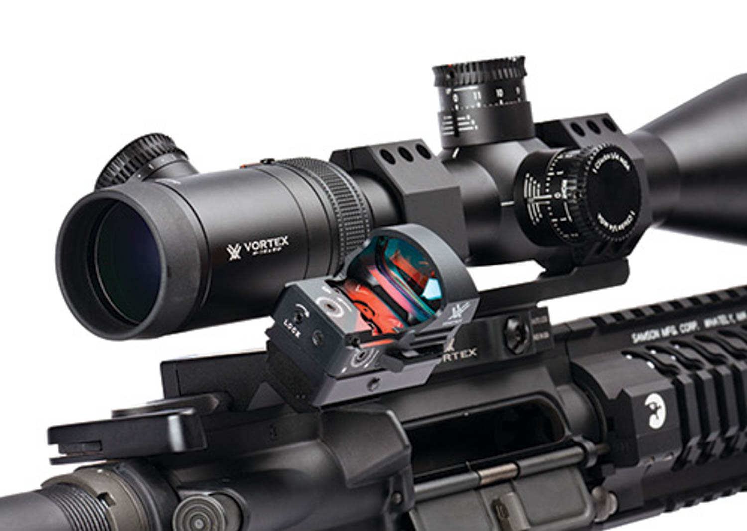 Vortex Razor RT45 Red Dot Offset Mount: MGW