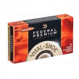 Federal Vital Shok 300 Win Mag 165gr. Trophy Copper Ammunition 20 Round Box