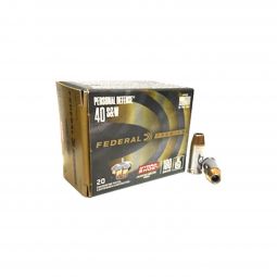 Federal Premium 40 S&W 180gr. Hydra-Shok JHP Ammunition 20 Round Box