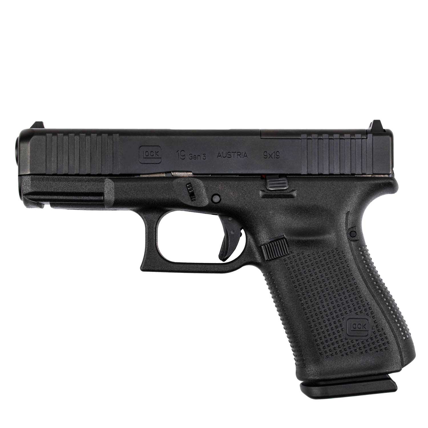 タ*ケ様 G19Gen5用MOS 美品 Glock 19 Gen5 MOS w/Front Serrations, 9mm, (3) 15rnd Magazines: MGW