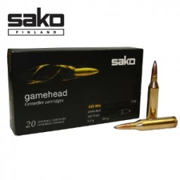 Sako Gamehead .243 WIN 100gr. Ammunition 20 Round Box