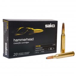 Sako Hammerhead .270 WIN 156gr. Ammunition 20 Round Box