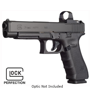 Glock 34 Gen 4 MOS 9mm Adjustable Rear Sight Pistol: MGW