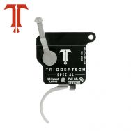 TriggerTech Rem 700 Special Trigger, Right Handed, Stainless Curved Trigger