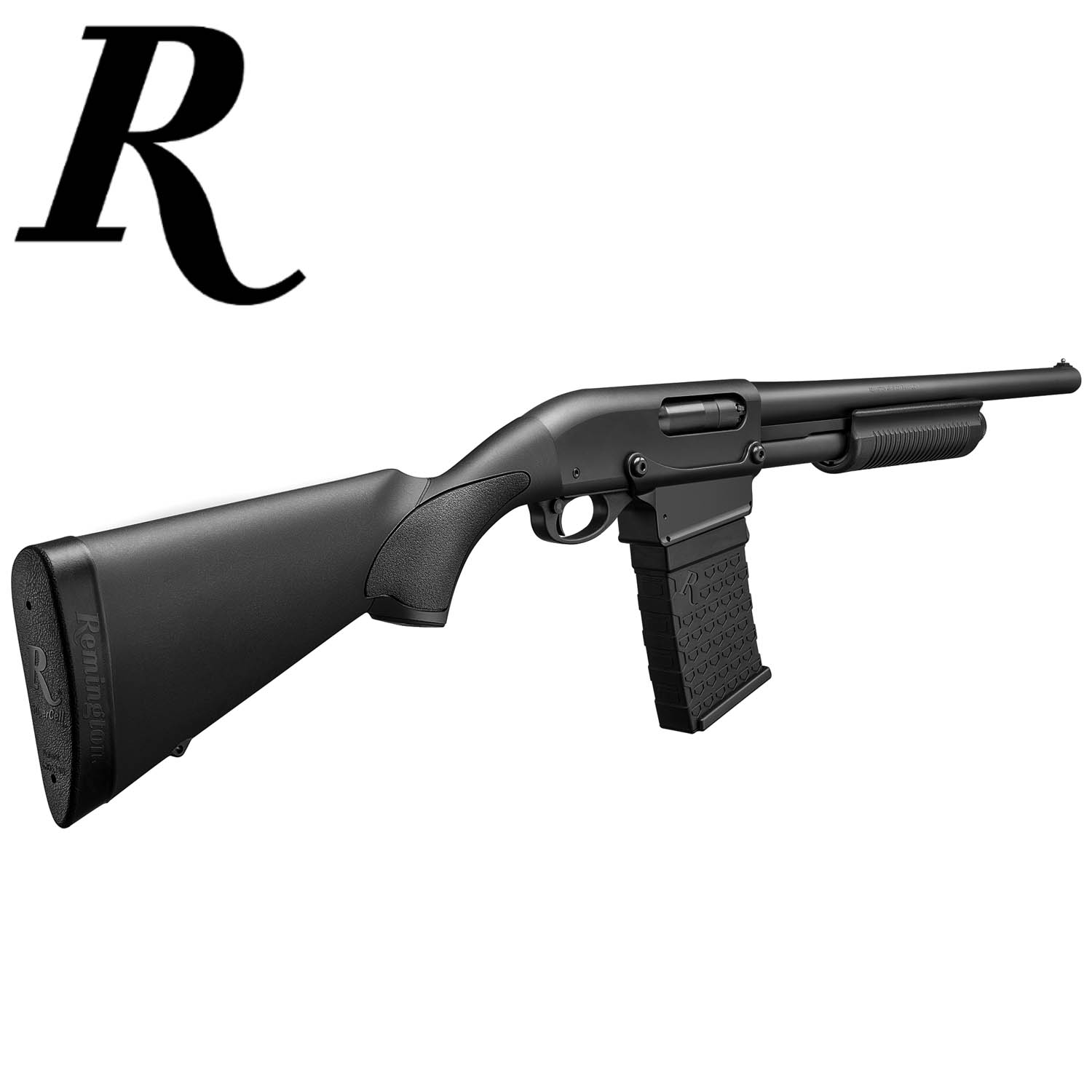 Remington 870 DM 12ga. Shotgun, Black Synthetic Stock 18.5