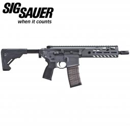 Sig Sauer MCX Virtus 300 Blackout SBR, 9" Barrel, Folding Telescoping Stock, Elite Concrete