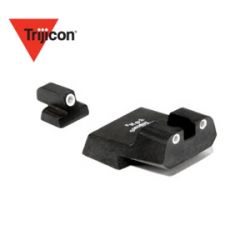 Trijicon Smith and Wesson 9mm Long Rear 3 Dot Night Sight Set