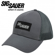 Sig Sauer Woven Patch Athletic Mesh Trucker Hat