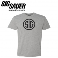 Sig Sauer Athletic T-Shirt, Distressed Sig Mark