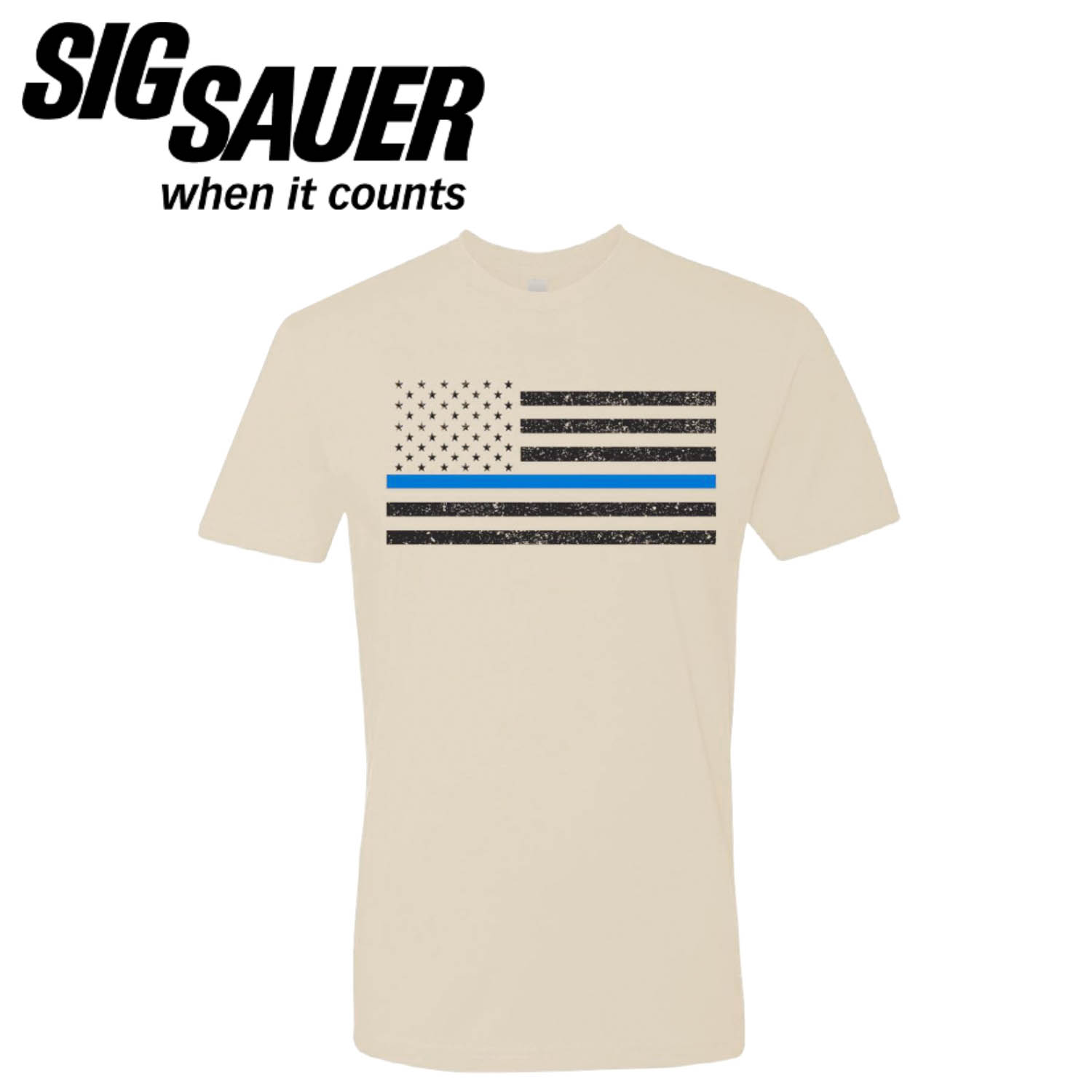 Sig Sauer Distressed Thin Blue Line 