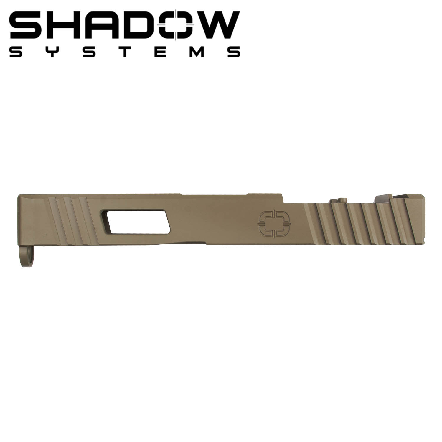 Glock 19 Slide Combat Gen 3 FDE Cerakote Cut for RMR Optics Ready 