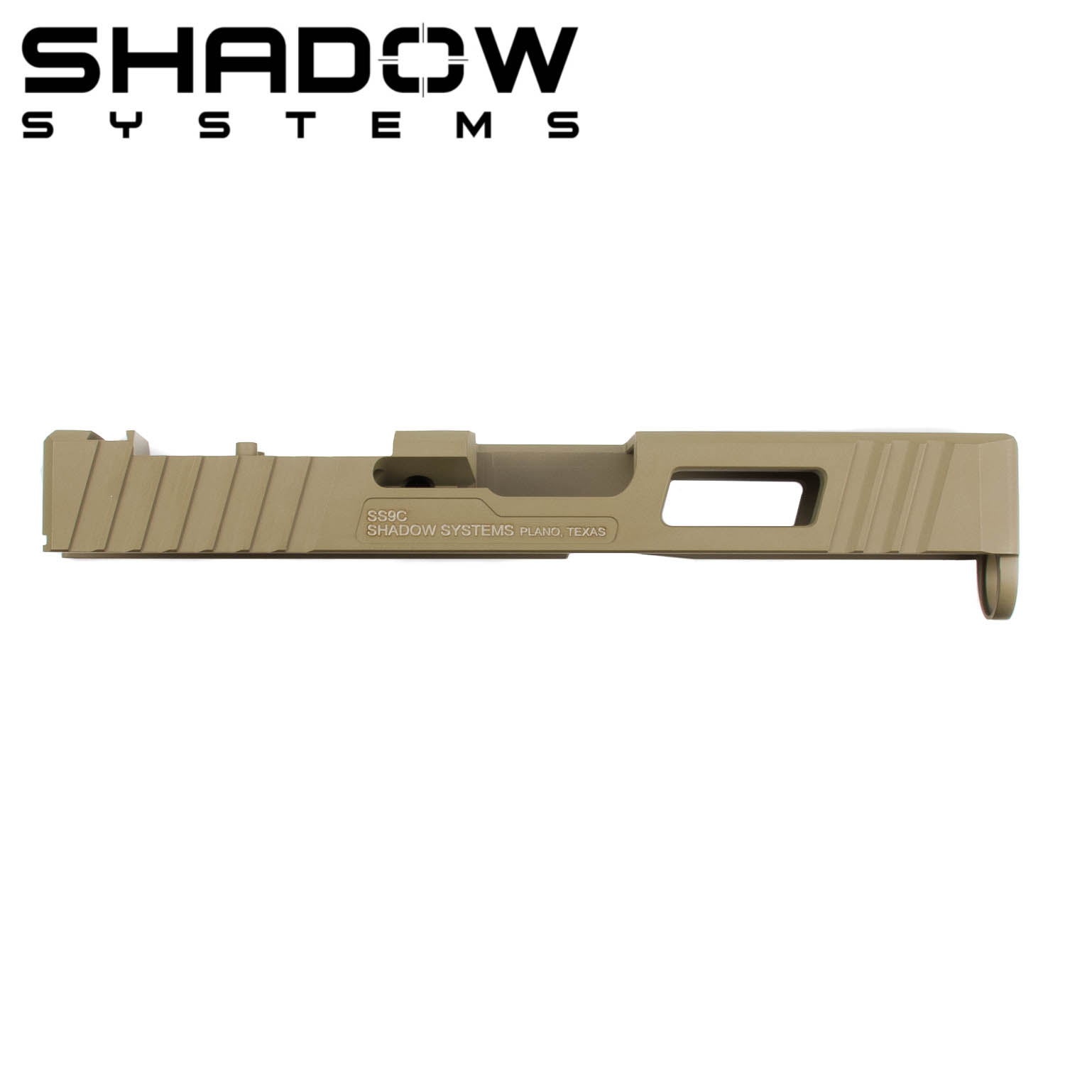 RMR Slide for Glock 19 Gen 1-3 9mm FDE Cerakote Finish 