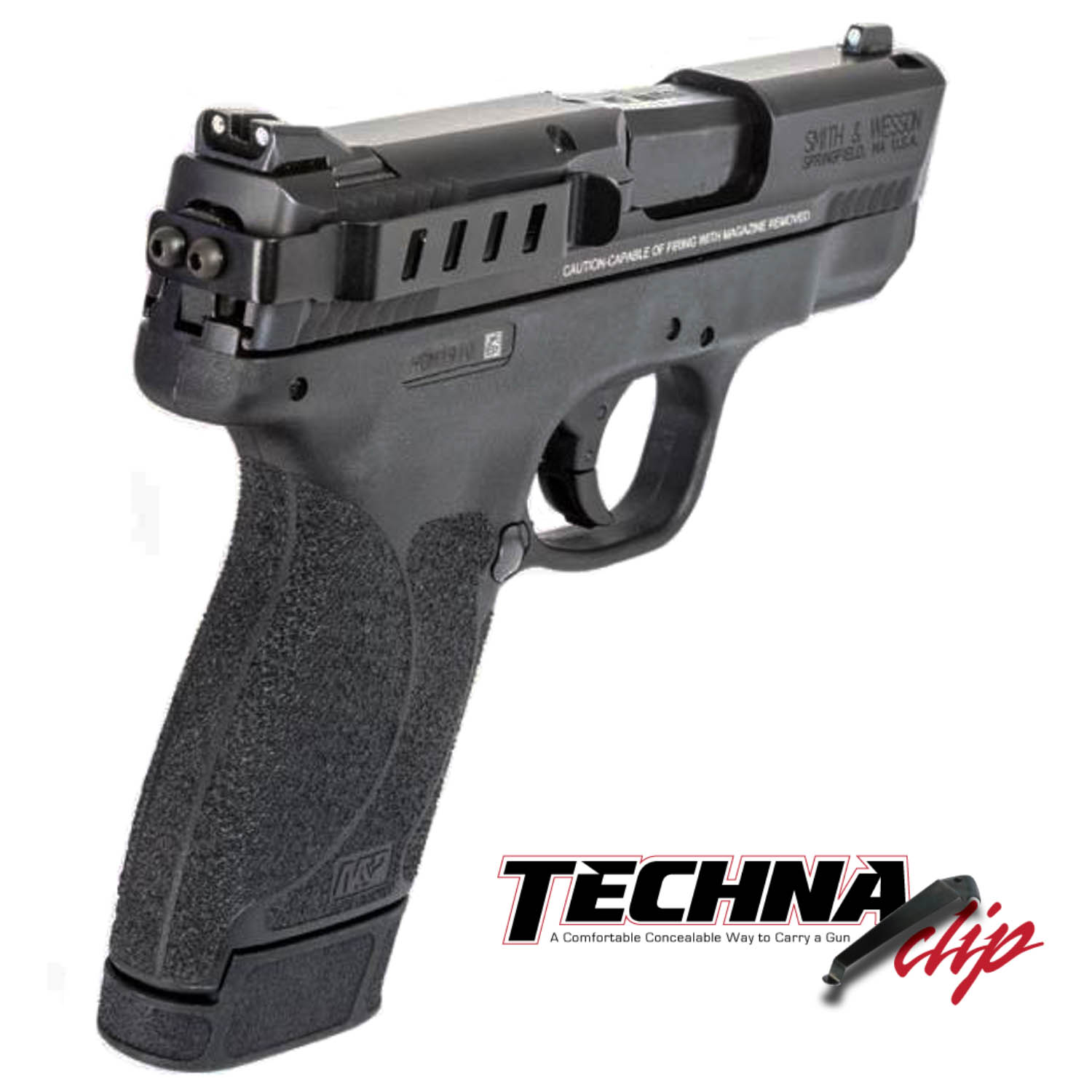 Techna Clip Gun Belt Clip S W M P Shield .45 ACP Ambidextrous MGW
