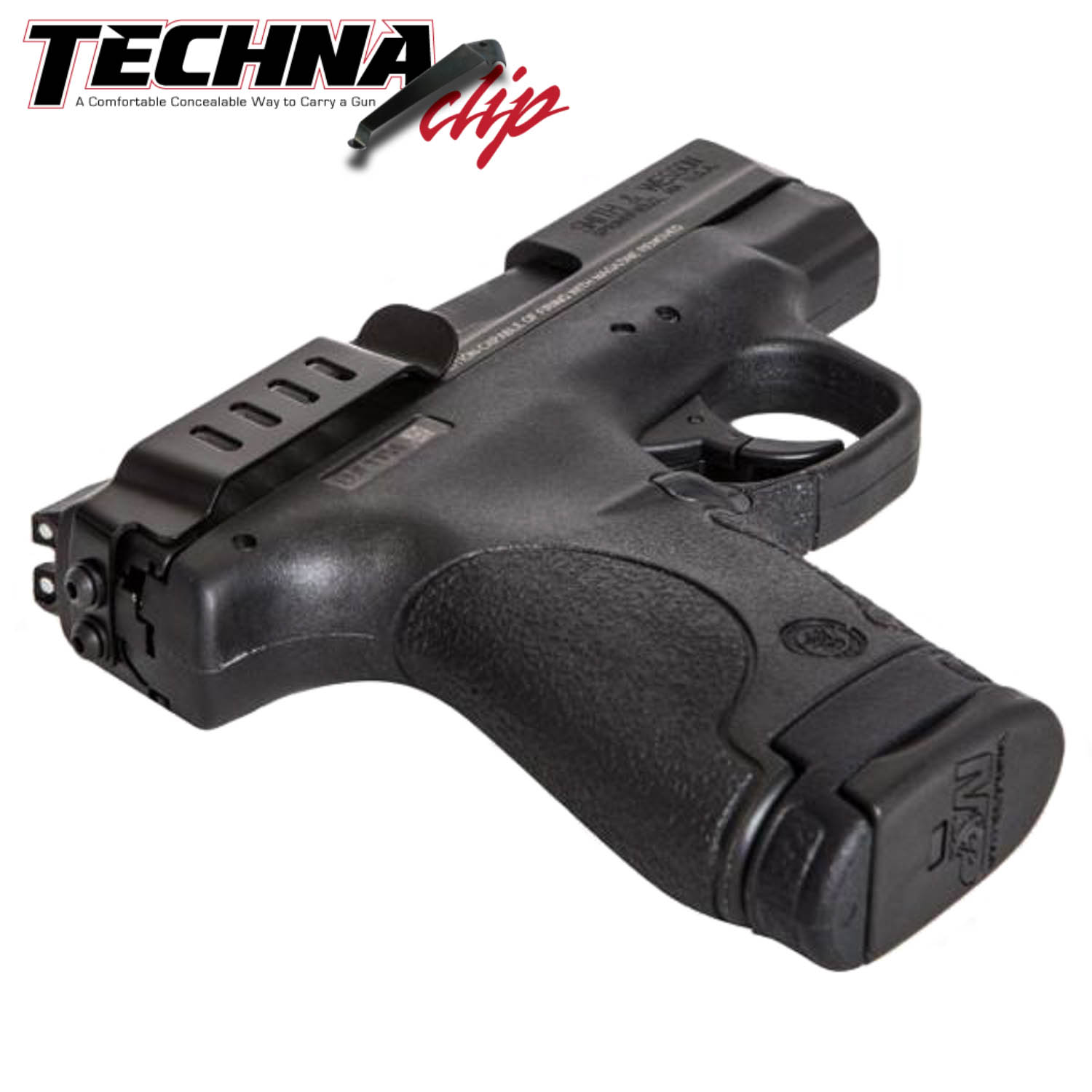 Techna Clip Gun Belt Clip S W M P Shield 9mm .40 S W Right Side MGW