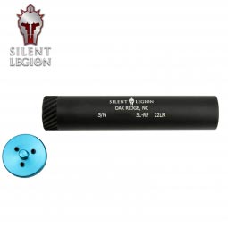 Silent Legion 22LR Rimfire Direct Thread Suppressor, 1/2-28 Thread