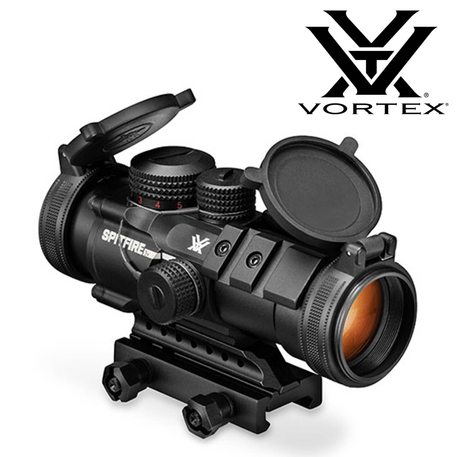 【実物】VORTEX OPTICS SPITFIRE 3× プリズムスコープ Vortex Spitfire 3x Prism Scope, EBR-556B (MOA) Reticle: MGW