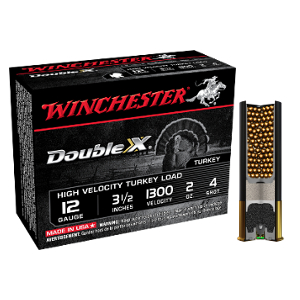 Winchester Double X High Velocity Turkey Lead Shot 10 Gauge Ammo 4