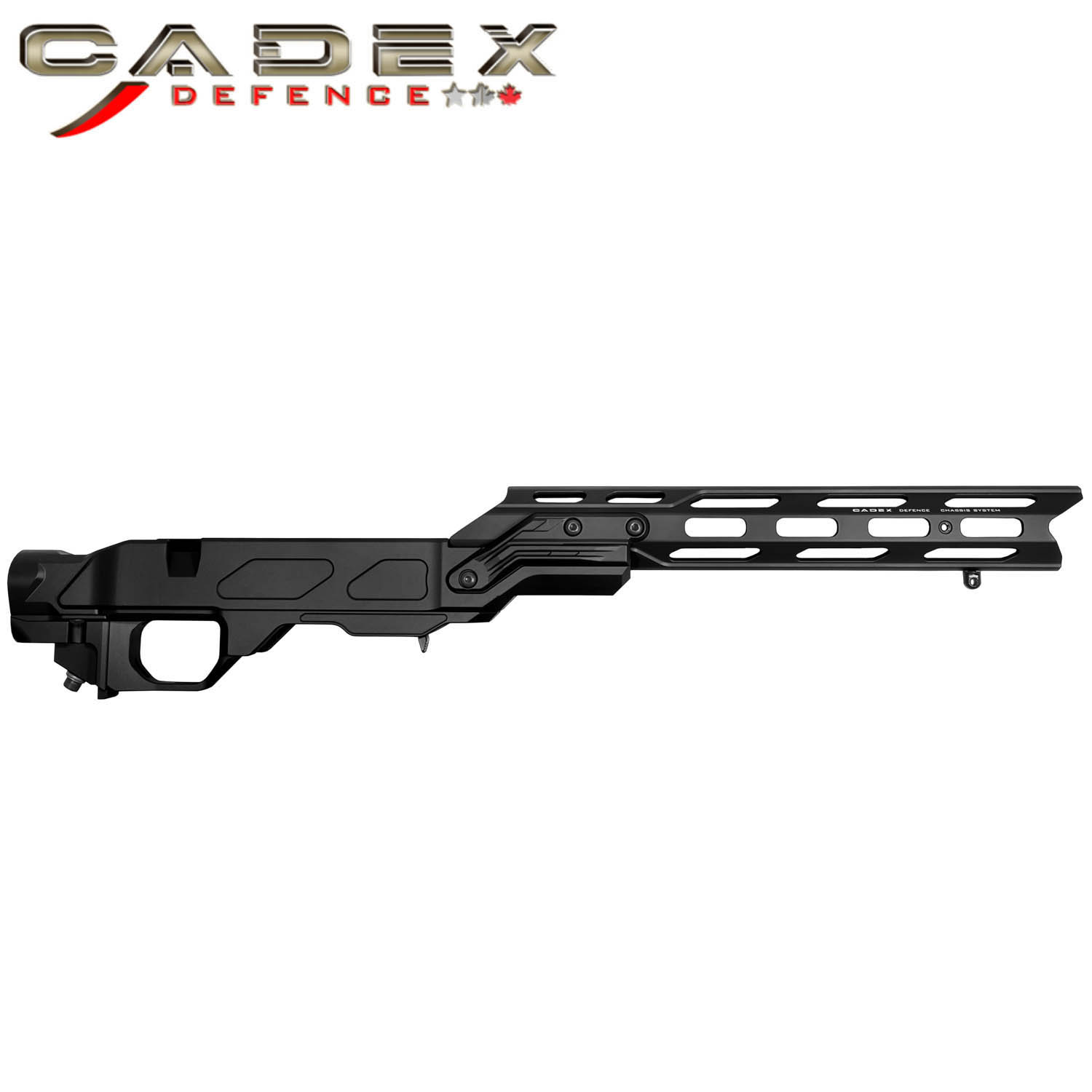 Cadex Defense OT Core Rifle Chassis, RH Tikka T3 Long Action, Tikka  Magazine, Black: MGW