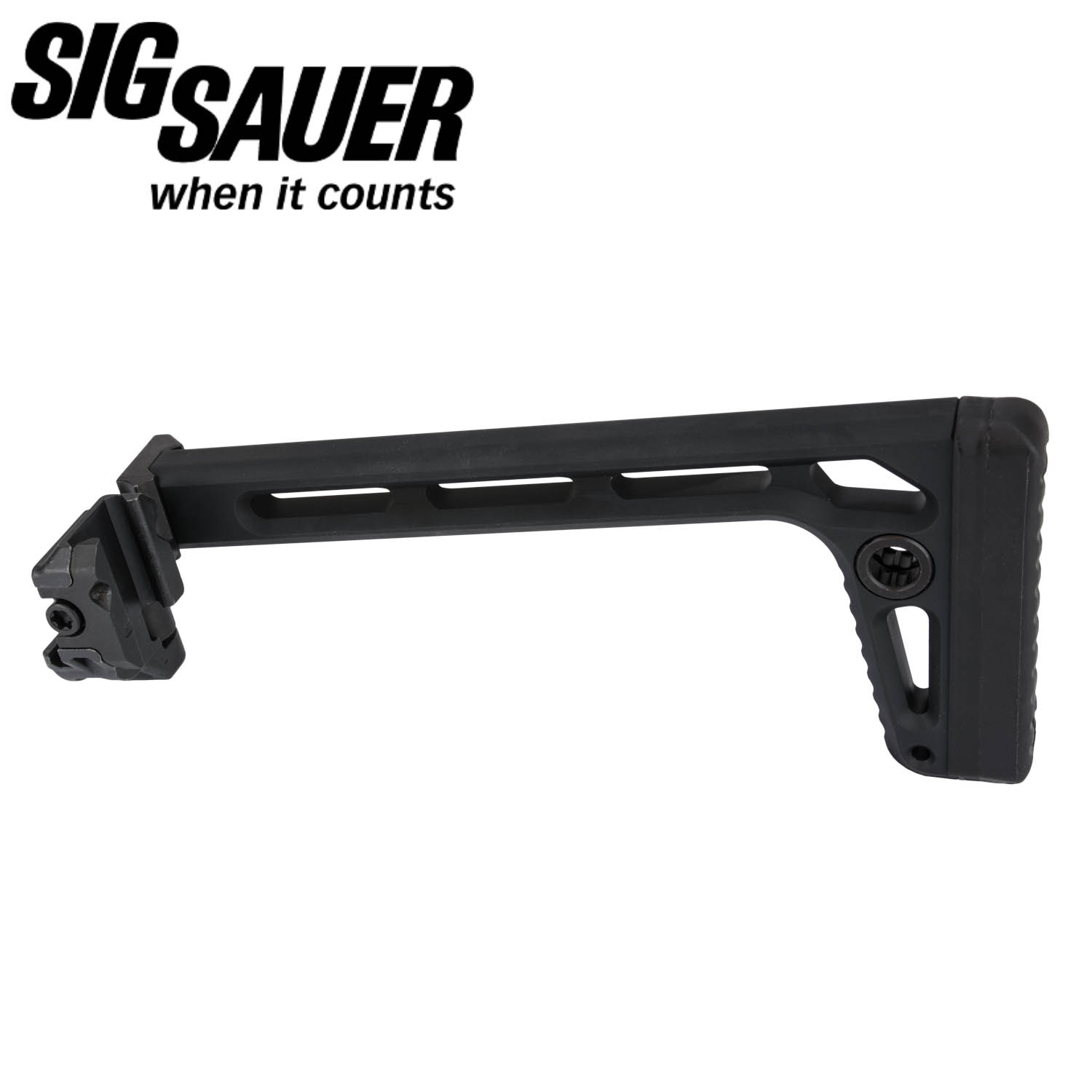 Sig Sauer MCX / MPX Folding Stock, Black: MGW