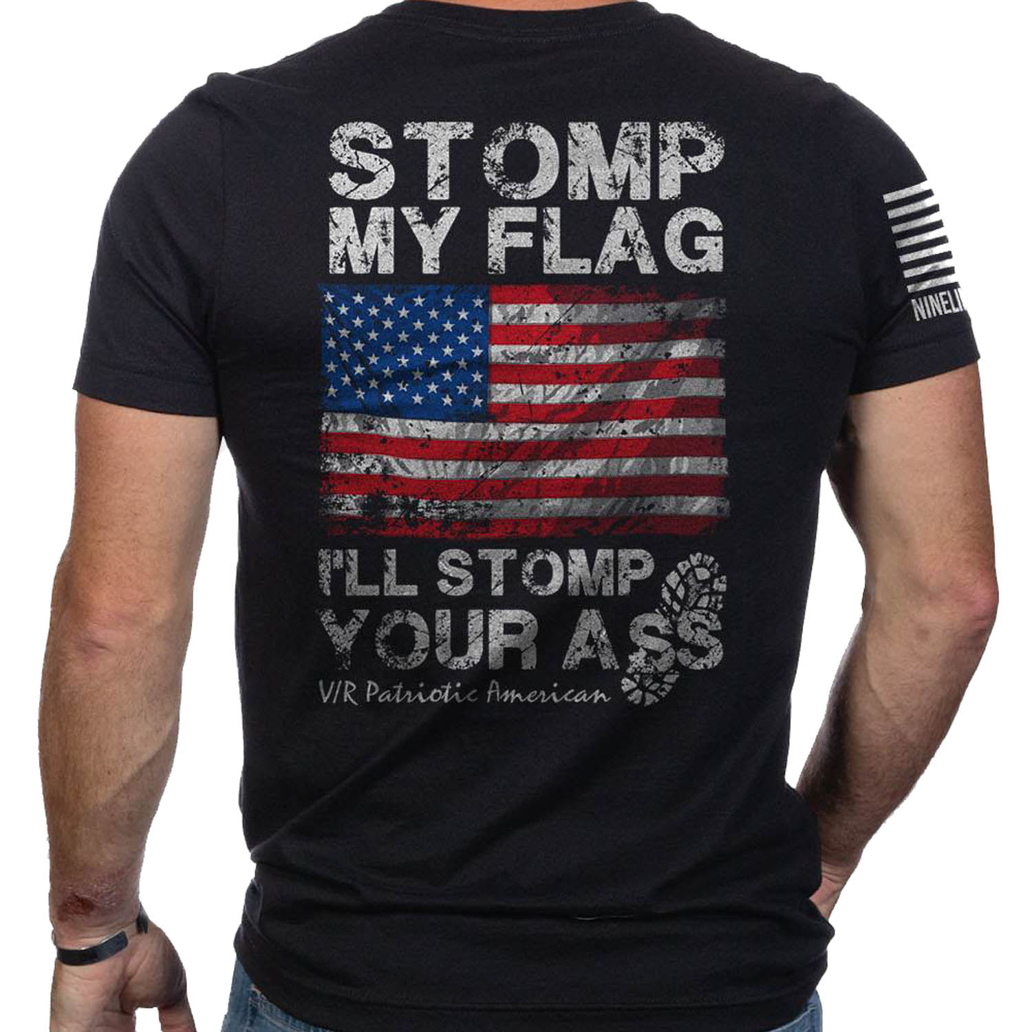 Stomp My Flag, I'll Stomp Your Ass American Shirt