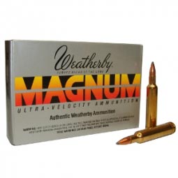 Weatherby .270 Weatherby Magnum 100gr. Ammunition 20 Round Box