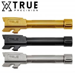 True Precision Threaded Barrel for Glock G43, 9mm