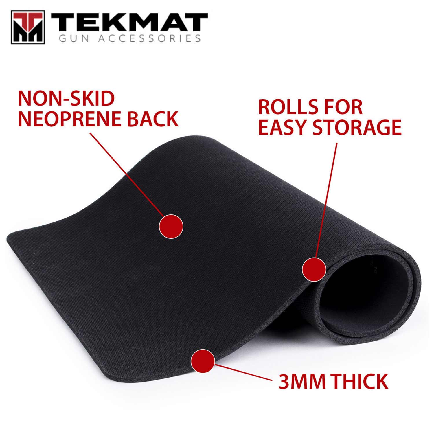 TekMat Includes Small Microfiber Tektowel 1911 Pistol Mat 11"x17" Gun Cleaning for sale online 