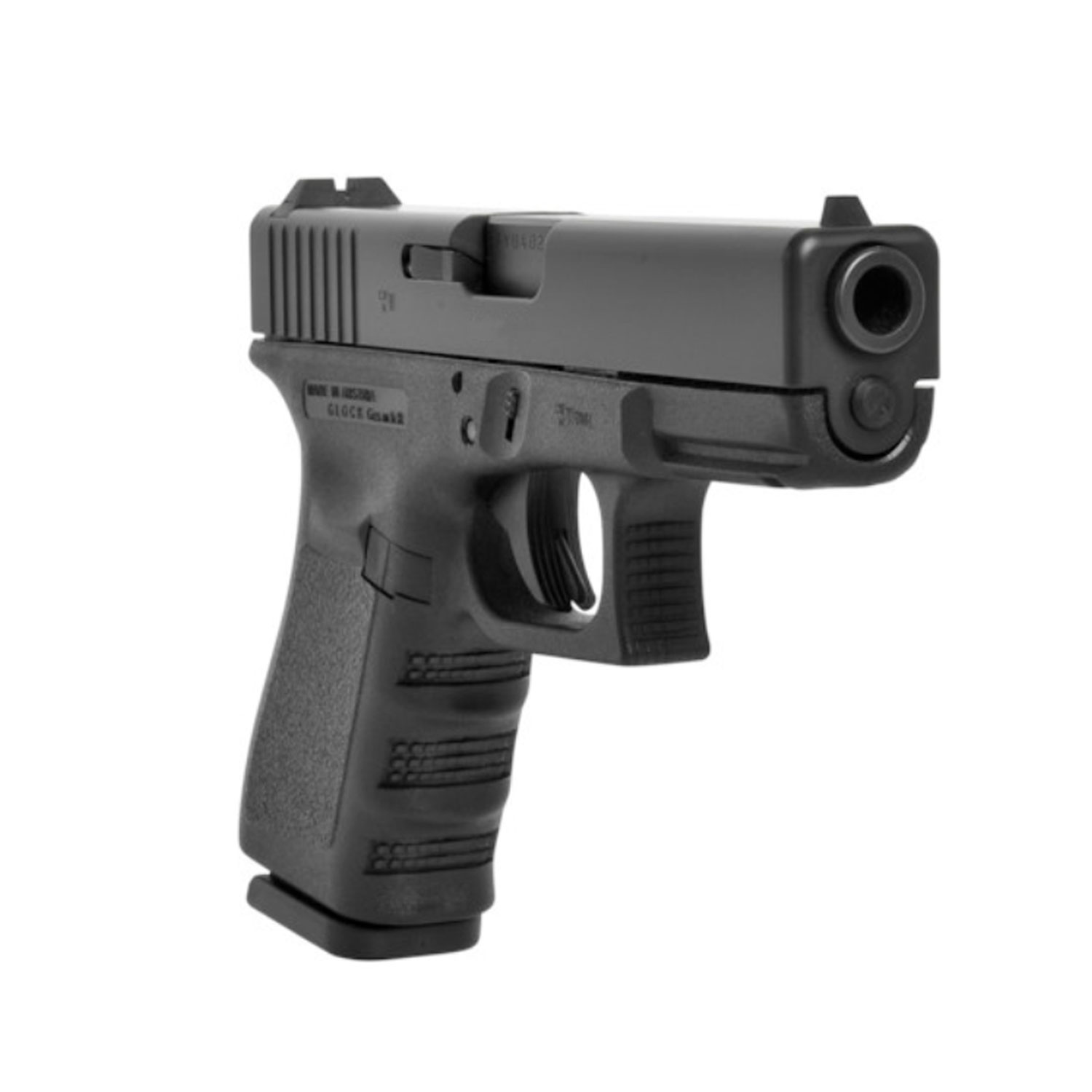 Glock 19 Gen3 9mm Pistol w/ 15 Round Magazines, USA Man.: MGW