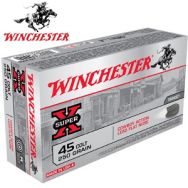 Winchester Super-X Cowboy Action 45 Colt  250GR. Lead Flat Nose Ammunition 50 Rd. Box