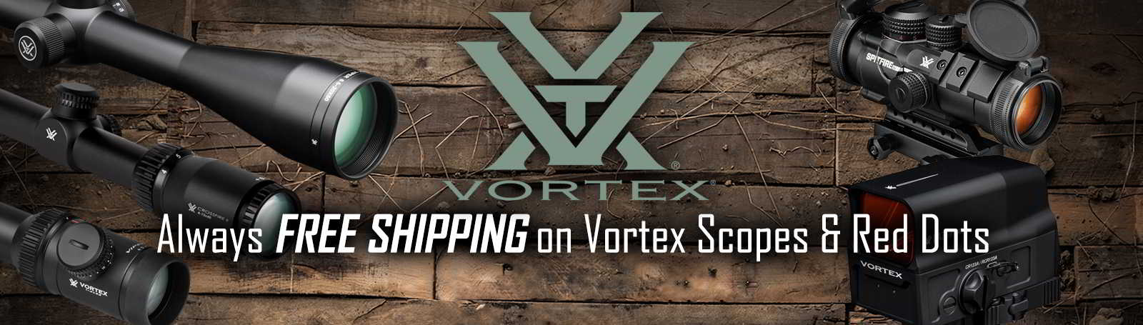 Free Shipping Vortex Optics