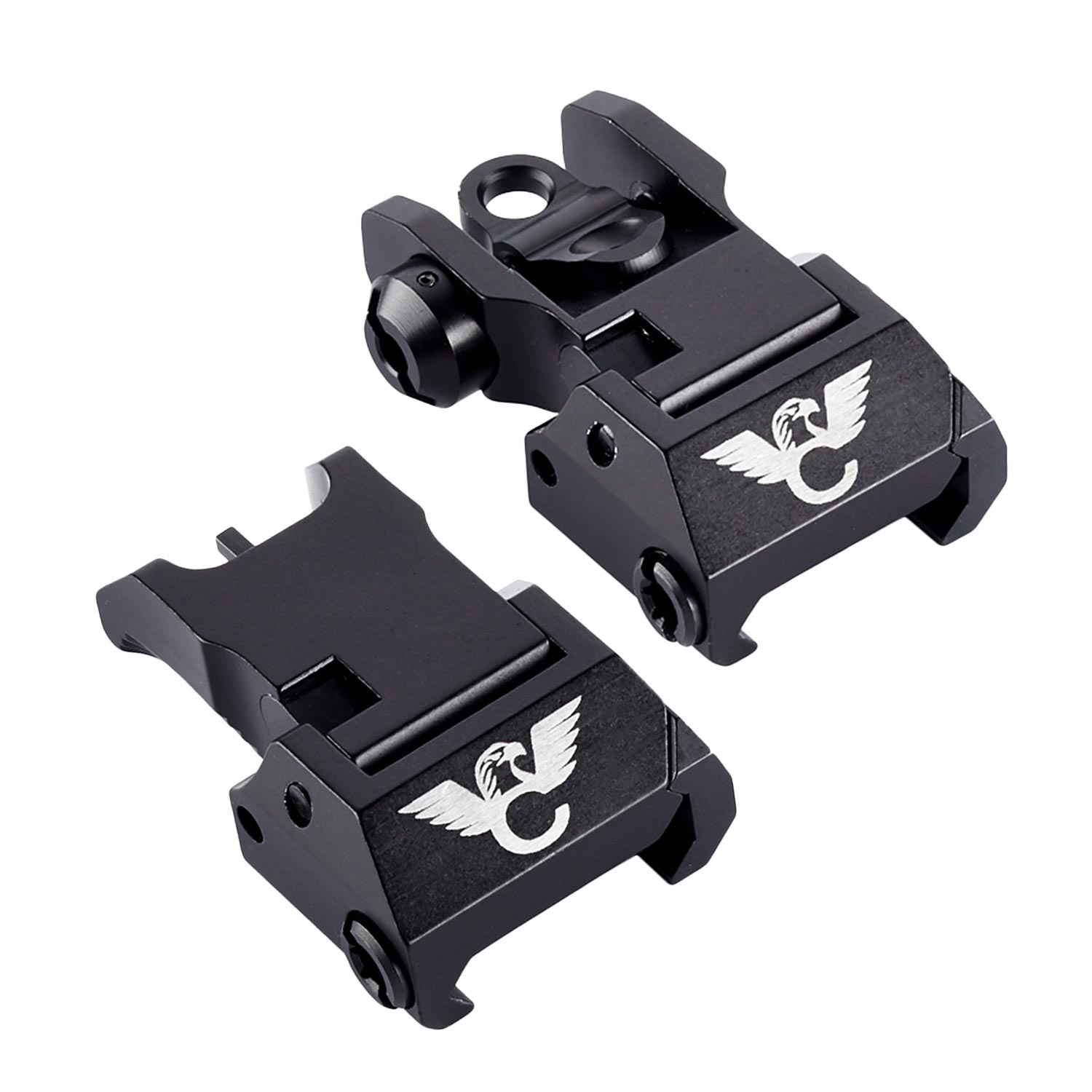 Wilson Combat Aluminum Back-Up Sight Set: MGW