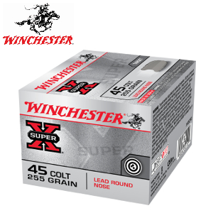 Winchester Super X .45 Colt 255gr. Lead Round Nose, 20 Round