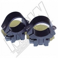 Tikka Ring Mounts, Aluminum, Black